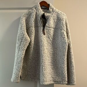 True Grit Sherpa Quarter Zip Medium